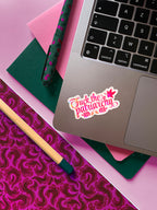 Fuck the Patriarchy | Sticker holographique
